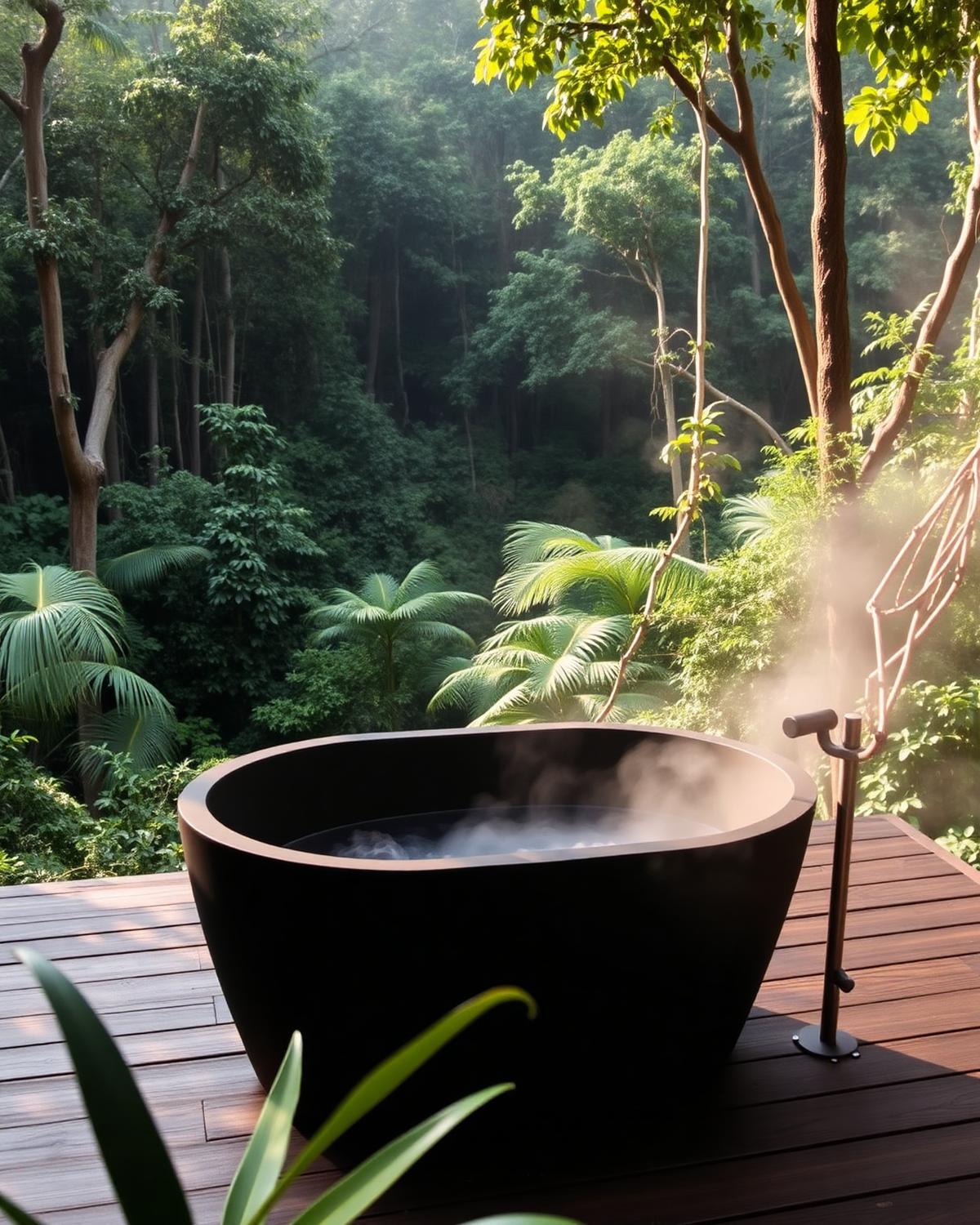 Outdoor bath